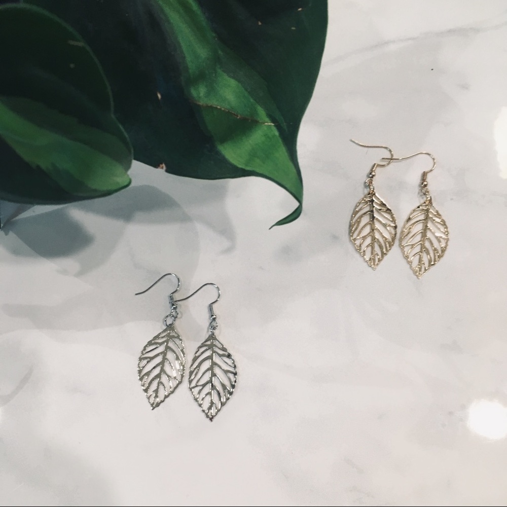 The Leaf | French Hook Earring